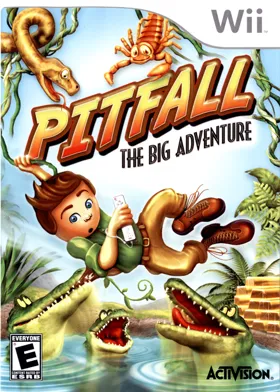 Pitfall- The Big Adventure box cover front